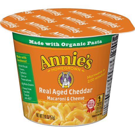 Annie's Microwavable Mac and Cheese Cup 2.01oz thumbnail
