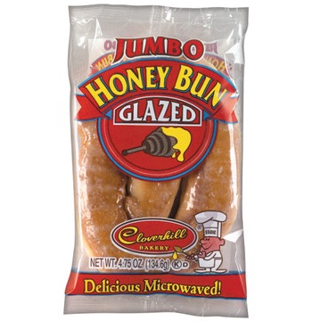 Cloverhill Honey Bun Jumbo Glaze FOA 4.75oz SH3 thumbnail