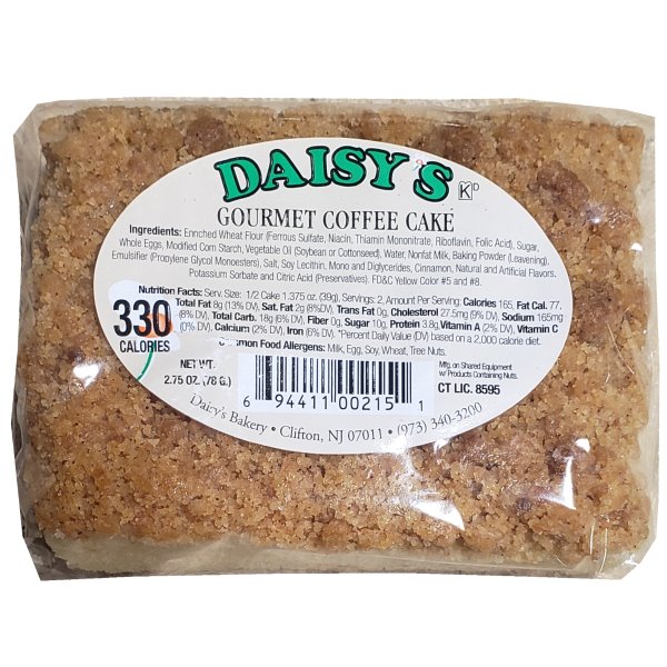 Daisy Gourmet Coffee Cake 4.5oz thumbnail