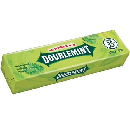 Wrigley's Doublemint Chewing Gum .75 oz thumbnail