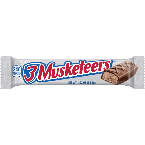 3 Musketeers 1.92oz 10/36ct thumbnail