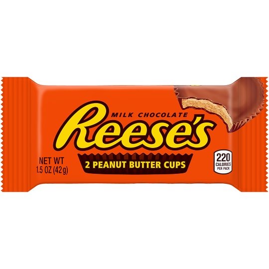 Hershey's Reeses Peanut Butter Cups 1.5oz Each thumbnail