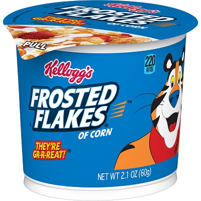Kellogg's Frosted Flakes Cereal 2.1 oz thumbnail