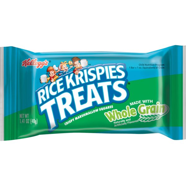 Rice Krispie Cereal Bar Whole Grain thumbnail