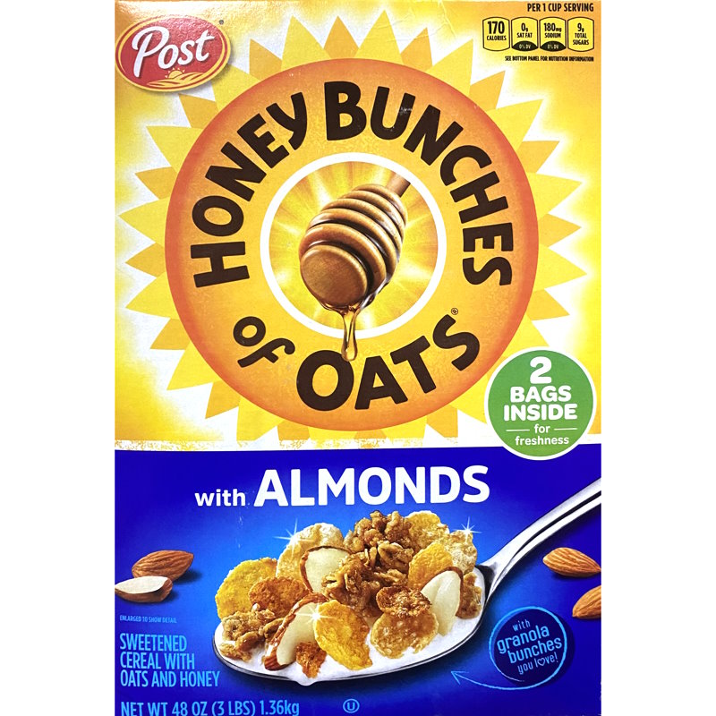 Honey Bunches of Oats w/ Almonds 48oz thumbnail