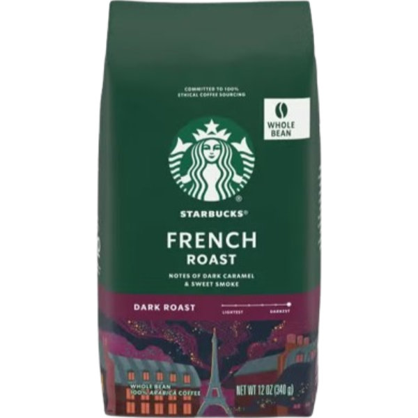 Starbucks Whole Bean French Roast 6/1lb thumbnail