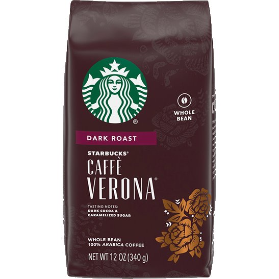 Starbucks Verona Dark Roast Beans 1 Lb thumbnail