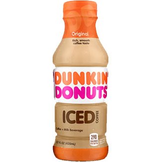 Dunkin Donuts Original Iced Coffee 13.7oz thumbnail