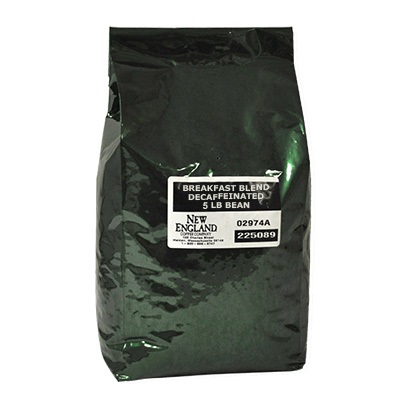 New England Coffee Breakfast Blend Decaf Whole Bean 5lb thumbnail