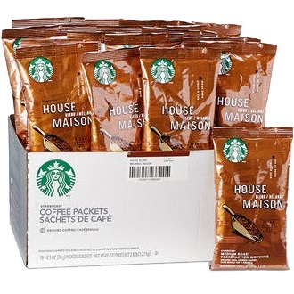 Starbucks Pack Decaf House Blend 2.5oz thumbnail