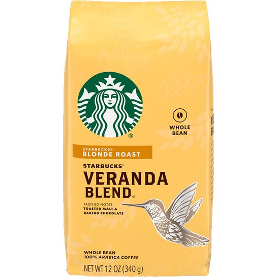 Starbucks Whole Bean Veranda Blend 6/1lb thumbnail