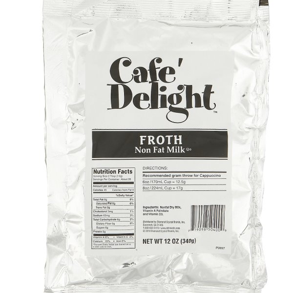 Cafe Delight Froth Topping 12oz thumbnail