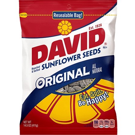 David Sunflower Seeds 5.25oz thumbnail