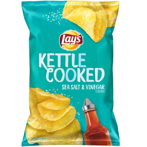 Lays Kettle Cooked Salt & Vinegar thumbnail