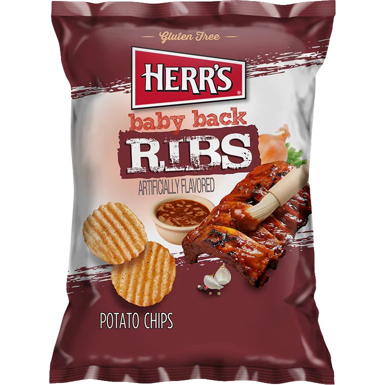 Herrs Baby Back Rib Chips thumbnail