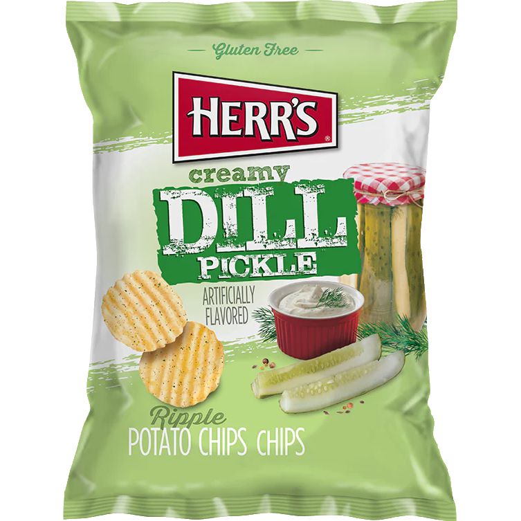 Herrs Creamy Dill Pickle 1.5oz thumbnail