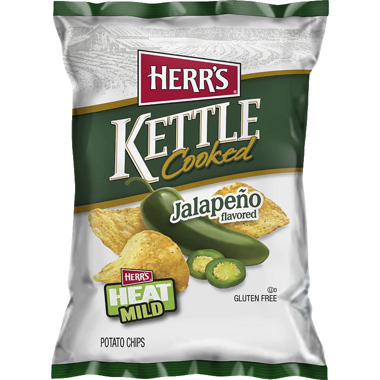 Herrs Kettle Jalapeno Chips thumbnail