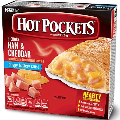 Hot Pockets Ham & Cheese 4oz thumbnail