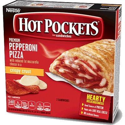 Hot Pockets Pepperoni Pizza 4oz thumbnail