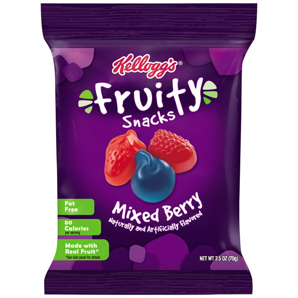 Kelloggs Mixed Berry Fruit Snacks thumbnail