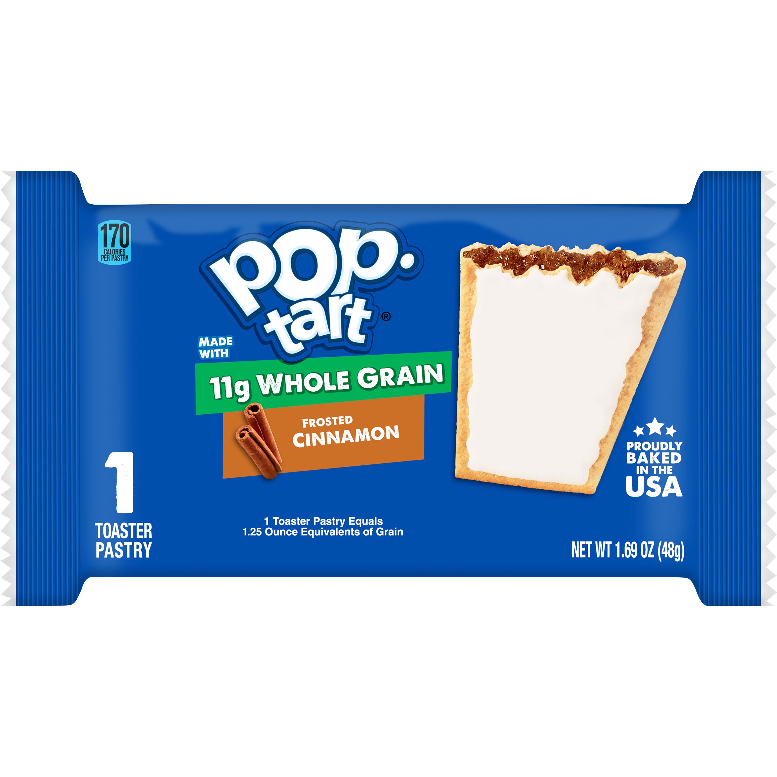 Pop Tarts Whole Grain Cinnamon 1ct thumbnail