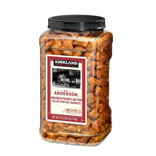 Kirkland Peanut Butter Filled Pretzel 55oz Fox Vending