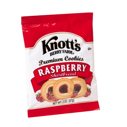Knotts Raspberry Shortbread Cookie 3oz thumbnail