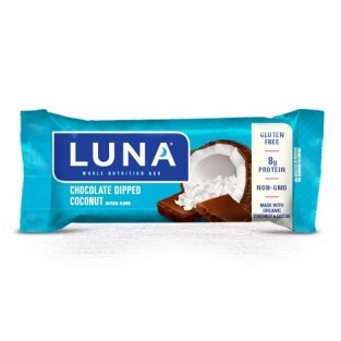 Luna Bar Coconut Chocolate Dipped 1.69oz thumbnail