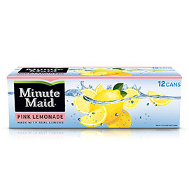 Minute Maid Pink Lemonade 12oz thumbnail