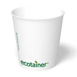 Green Compostable Hot Cup 10oz thumbnail