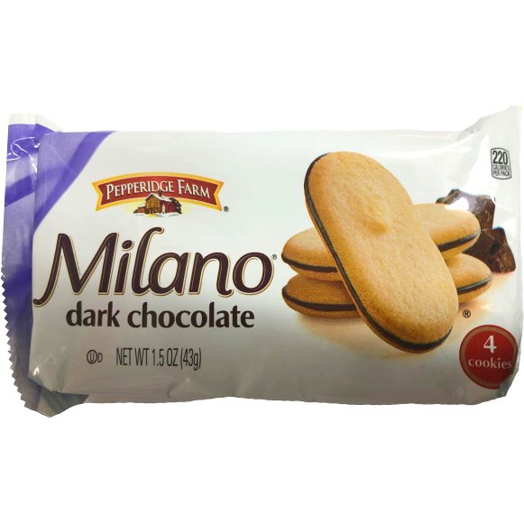 Milano Cookies Dark Chocolate 0.75 oz - SH5 S/O thumbnail