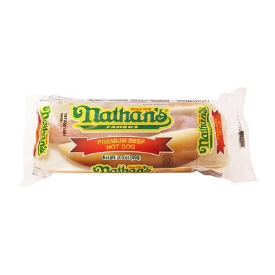 Nathans Hot Dog 4.15oz thumbnail