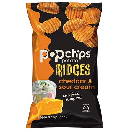 Popchips Ridges Cheddar Sour Cream thumbnail