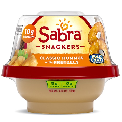 Sabra Classic Hummus w/Pretzels 4.56oz 12ct thumbnail