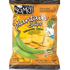 Samai Plantain Chips 1oz 60ct thumbnail