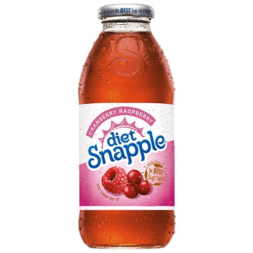 Snapple Zero Cranberry Raspberry 16oz thumbnail
