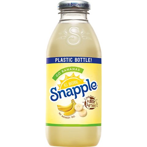 Snapple Go Bananas 16oz thumbnail