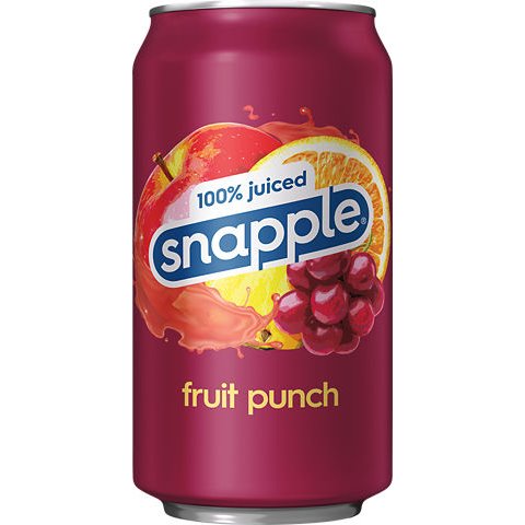 Snapple Juiced Fruit Punch 12oz thumbnail