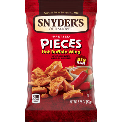 Snyder's Hot Buffalo Wing Pretzel Pieces thumbnail