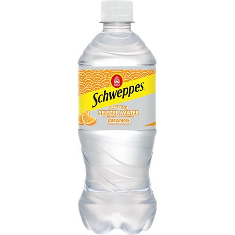 Schweppes Orange Seltzer 20oz thumbnail