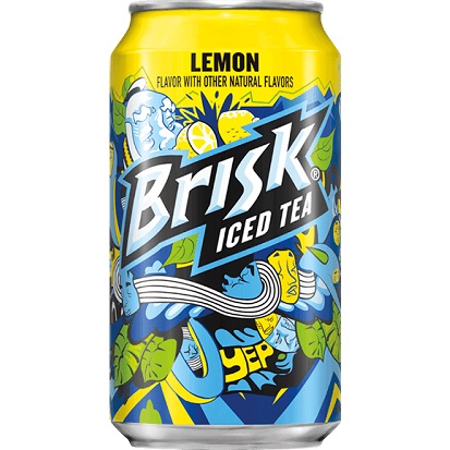 Lipton Brisk Lemon Iced Tea 12oz thumbnail