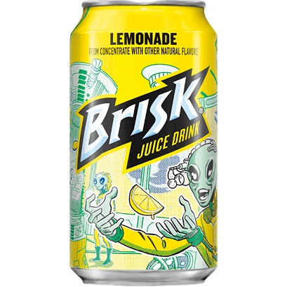 Brisk Lemonade 12oz – Americraft Coffee and Tea Company