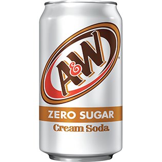 A&W Cream Zero 12oz thumbnail
