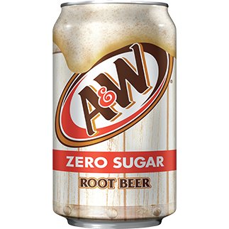 A&W Root Beer Zero 12oz thumbnail