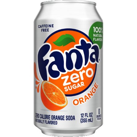 Fanta Orango Zero 12oz Can thumbnail