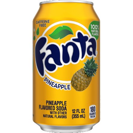 Fanta Pineapple 12oz Can thumbnail