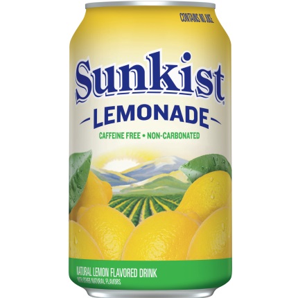 Sunkist Lemonade 12oz thumbnail