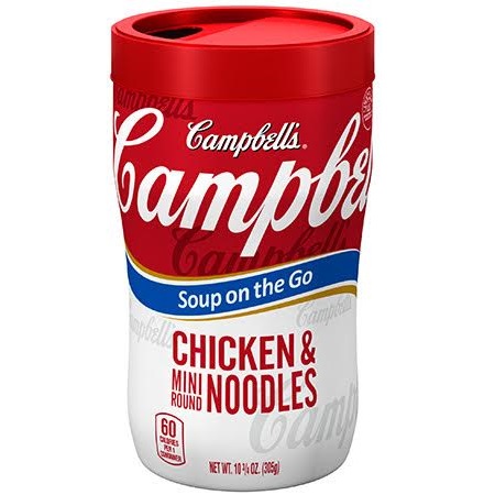 Campbells Chicken & Mini Noodles Soup At Hand 10.75oz thumbnail