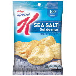 Kelloggs Special K Cracker Chips Sea Salt LSS 0.87oz Bag thumbnail
