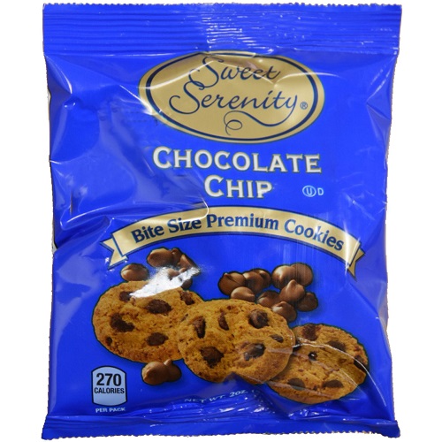 Sweet Serenity Choc Chip Bite Size Cookies 1ct thumbnail